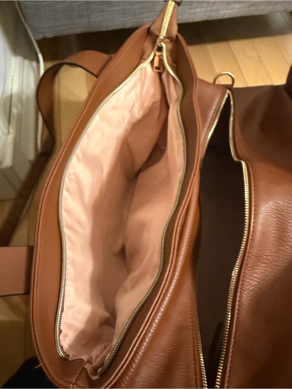 Poppy & Peonies Chestnut Brown Mini Voyager - Picture 8 of 9